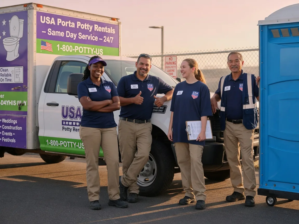 Porta Potty Rental company in Saint Francisville, IL