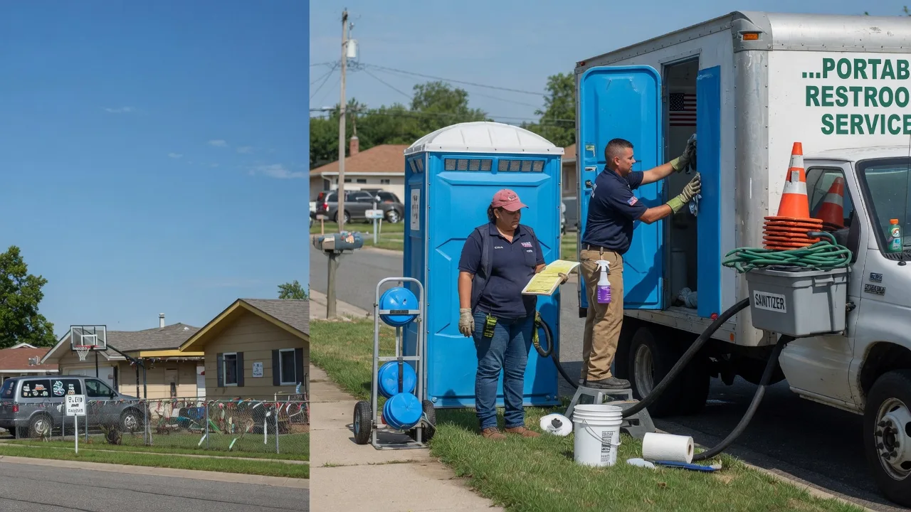 Portable Toilet Rental in Saint Francisville, IL near me